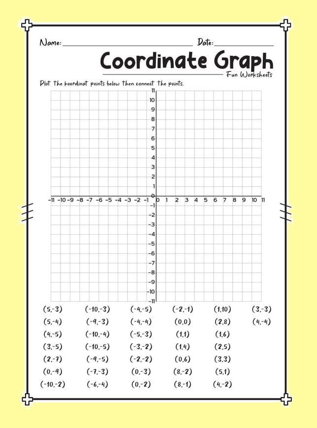 Graphing Worksheet Free Photos