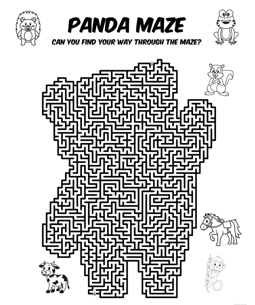 Image of Animal Maze