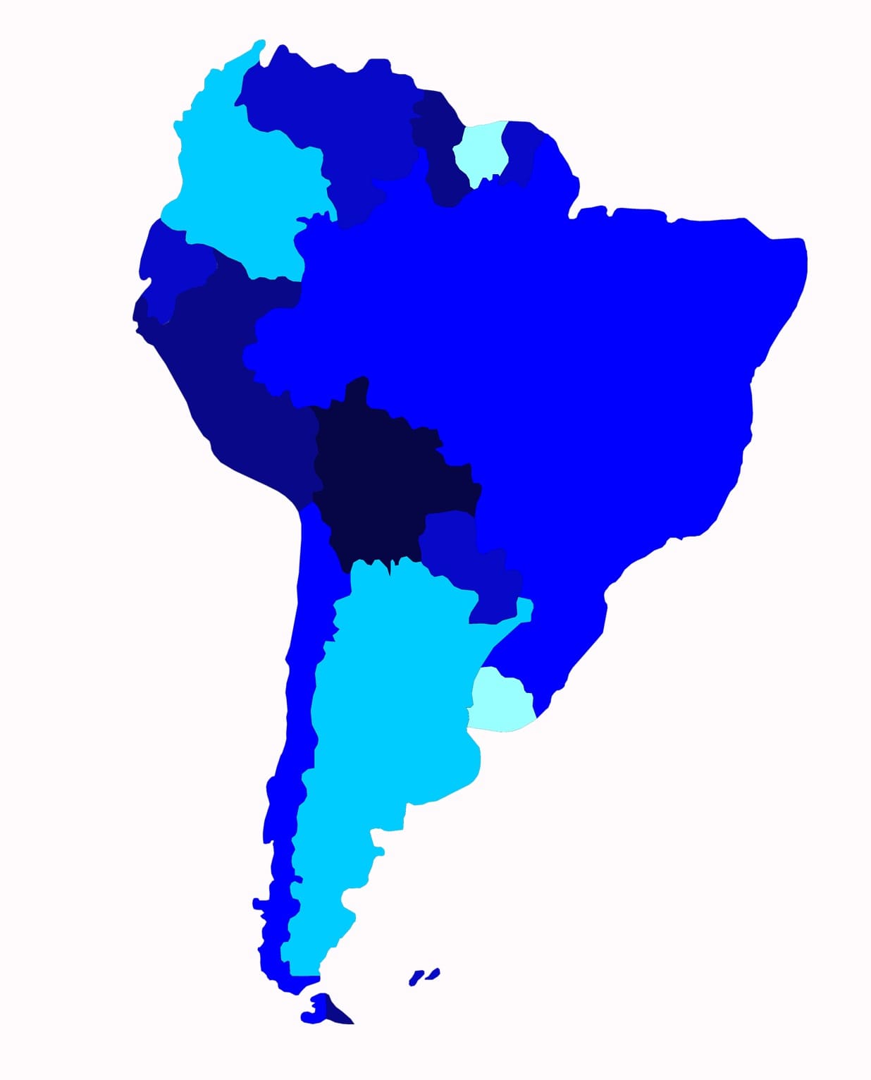 Map of South America Free Pictures