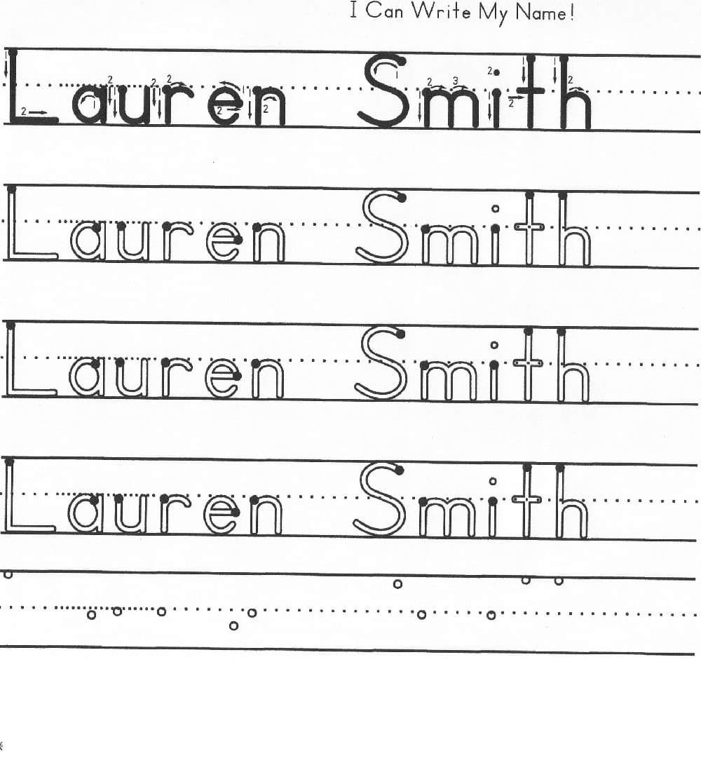 Name Tracing Worksheet Free Pictures