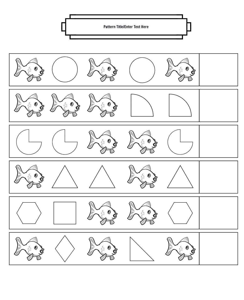 Pattern Worksheet Free Picture