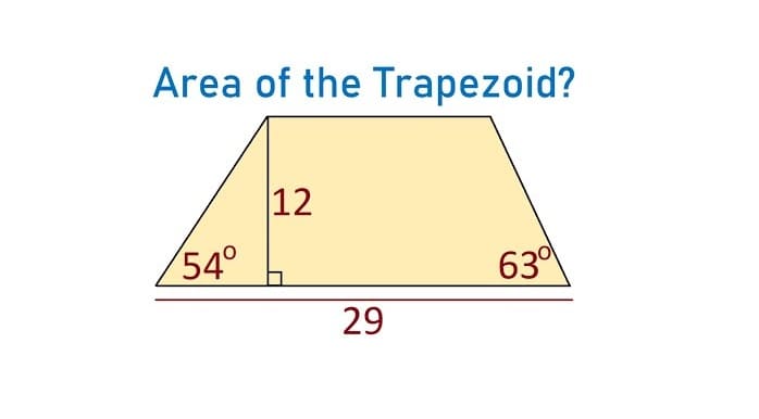 Picture Of Area of a Trapezoid