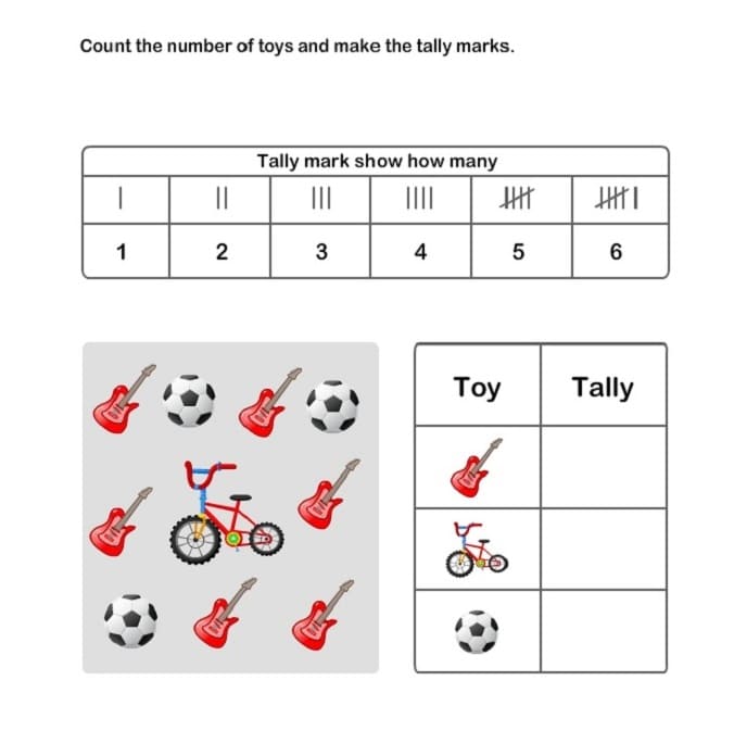 Tally Mark Worksheet Photo Download