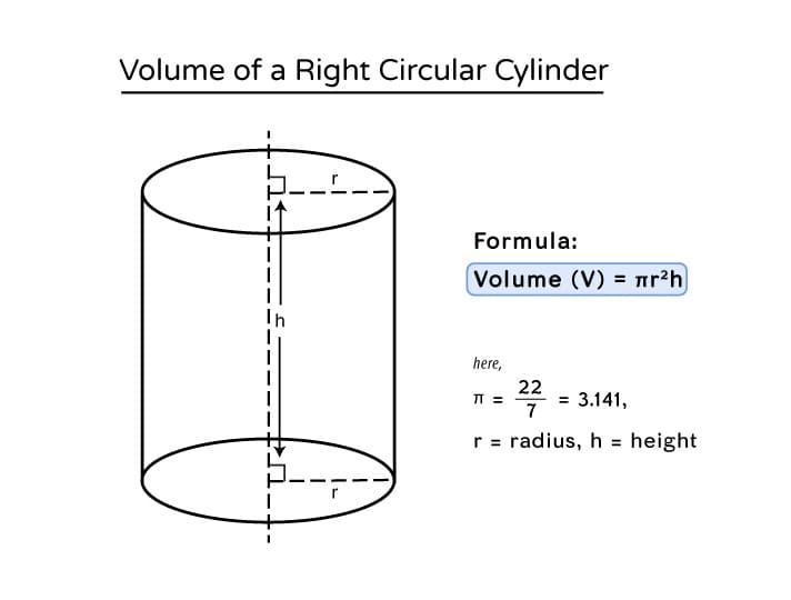 Volume of a Cylinder For Kid